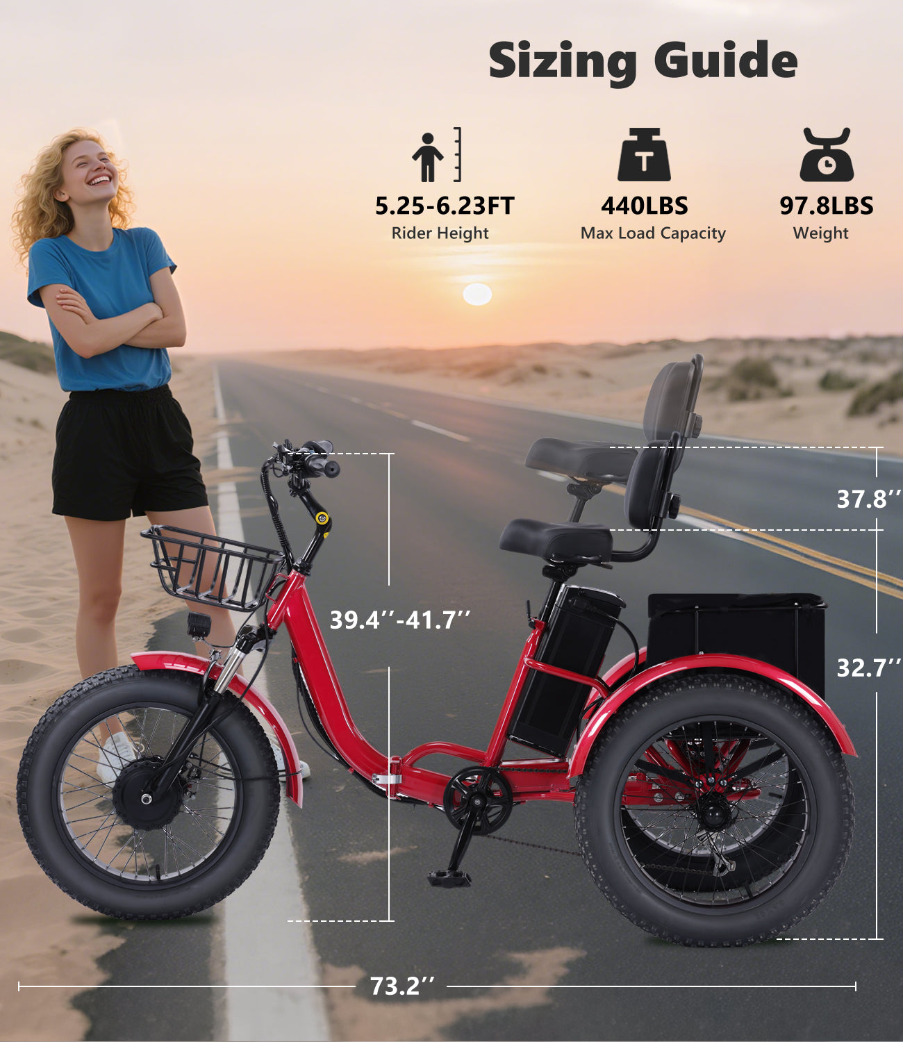 Adult Electric Tricycle